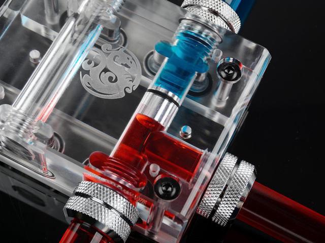 Bitspower VGA SLI/Crossfire Bridge For 4 Slots Application (Clear Acrylic)