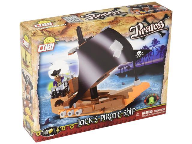 COBI Pirates - Jack's Pirate Ship Building Block Kit # 6019