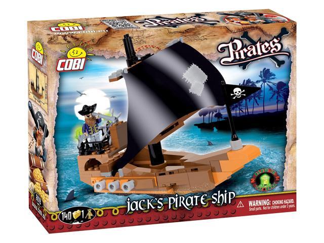 COBI Pirates - Jack's Pirate Ship Building Block Kit # 6019