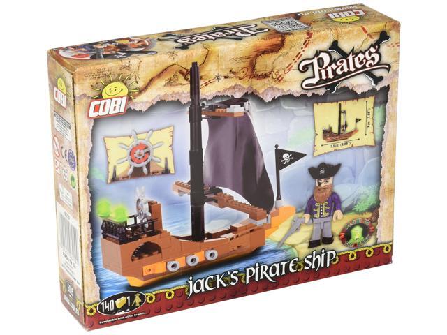 COBI Pirates - Jack's Pirate Ship Building Block Kit # 6019