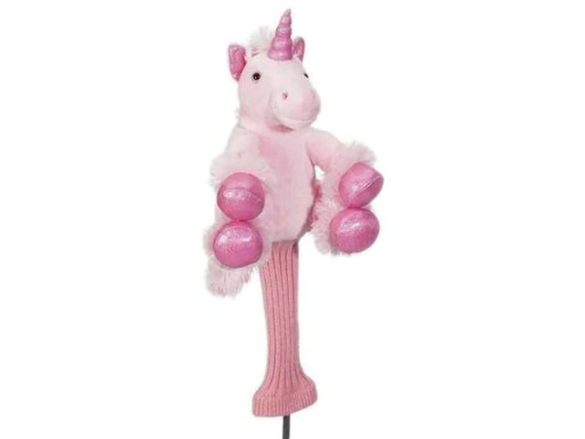 Creative Covers Eunice The Unicorn Golf Club Head Cover, Novelty Plush Headcovers, For Woods And Drivers