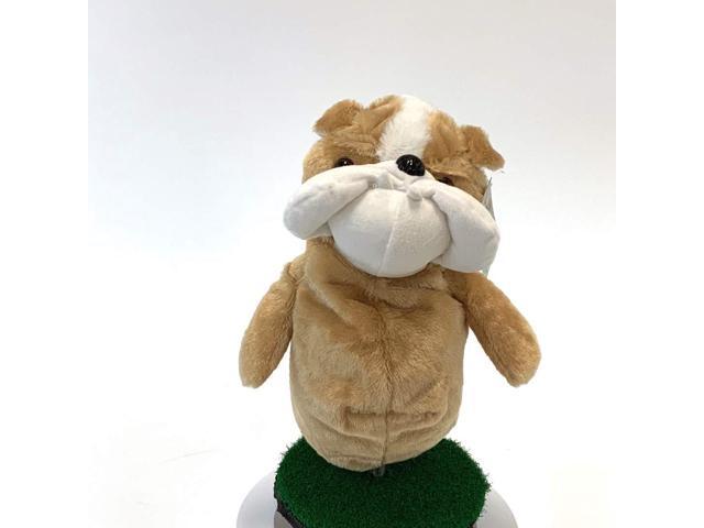 Creative Covers Blast The Bulldog Golf Club Head Cover, Novelty Plush Headcovers, For Woods And Drivers