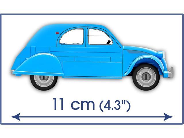 COBI TOYS Youngtimer Collection Citroen 2CV Type AZ Car Blue - Model Interlocking Building Block Set # 24511