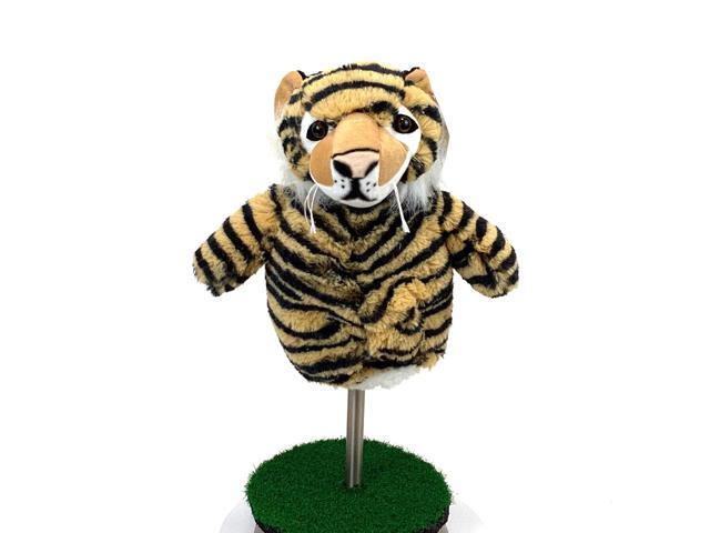 Creative Covers Tiger In The Woods Golf Club Head Cover, Novelty Plush Headcovers, For Woods And Drivers