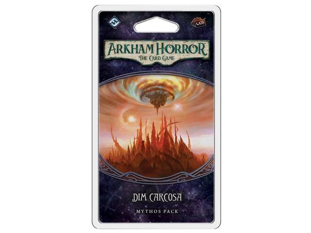 Arkham Horror The Card Game Dim Carcosa MYTHOS PACK Horror Game Mystery Game Cooperative Card Game Ages 14+ 1-2 Players Average...
