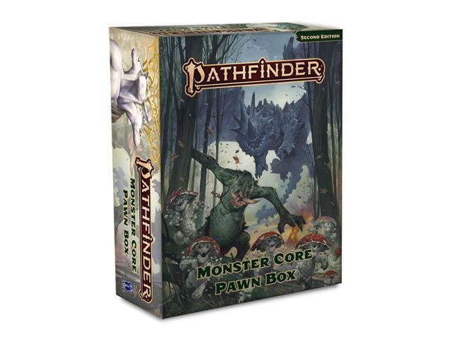 Pathfinder Monster Core Pawn Box (P2) 450+ Double-Sided Creature Pawns With Plastic Bases Fantasy RPG Miniature Alternative By Paizo