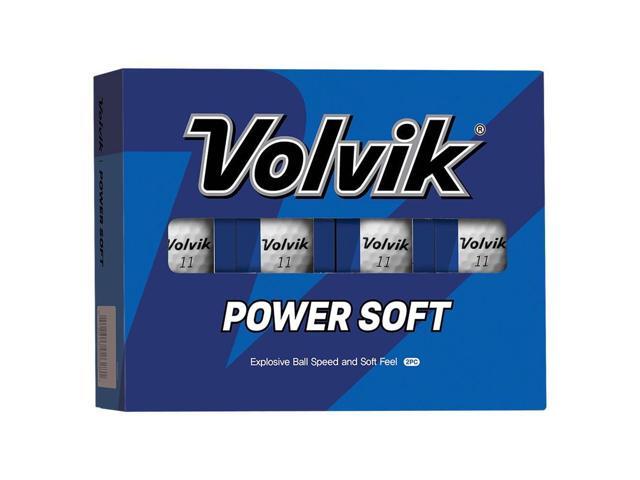 Volvik Power Soft Golf Balls 12 Balls 2-Piece Construction for Enhanced Performance Vibrant Colors For Visibility 1 Dozen Recreational...