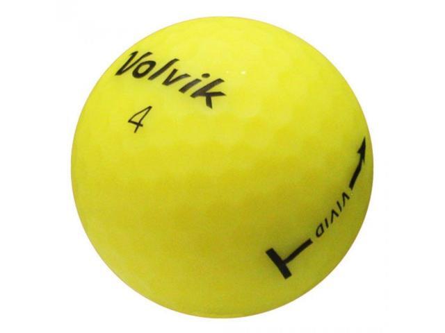 Vivid 12 Golf Balls - Matte Finish For Visibility - 1 Dozen - By Volvik