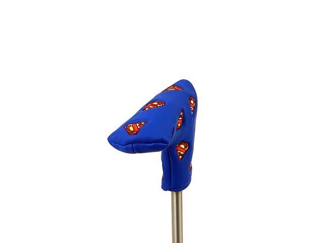 Creative Covers Superman Multi-Emblem Blade Putter Golf Club Head Cover