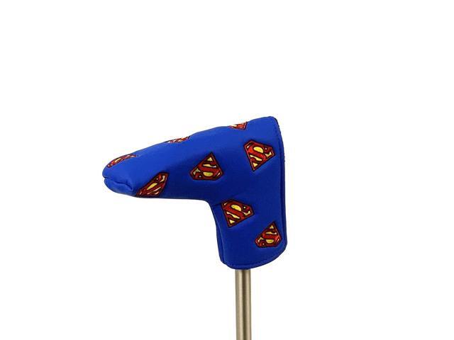 Creative Covers Superman Multi-Emblem Blade Putter Golf Club Head Cover