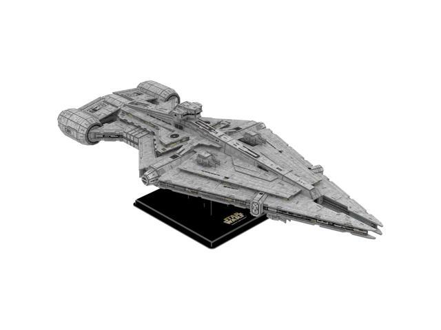 4D Cityscape Star Wars 3D Paper Model Kits Imperial Light Cruiser Official Star Wars Licensed Product Precision Engineered 265 Peice Puzzle ...