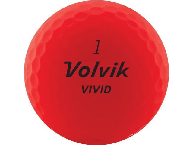 Volvik Vivid Golf Balls 12 Pack NEW High-Visibility Matte Finish Enhanced Performance & Distance VAS Alignment System for Accuracy Ideal...