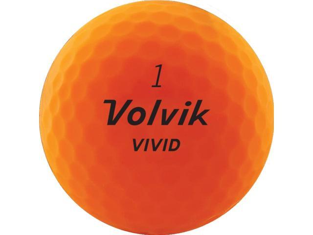 Volvik Vivid Golf Balls 12 Pack NEW High-Visibility Matte Finish Enhanced Performance & Distance VAS Alignment System for Accuracy Ideal...