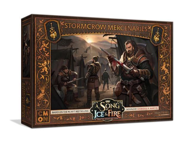 A Song of Ice and Fire Tabletop Miniatures Stormcrow Mercenaries Unit Box By CMON