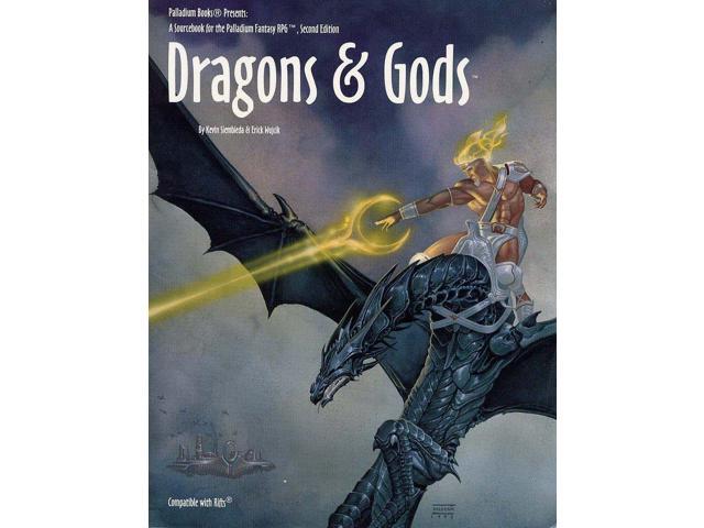 Dragons & Gods - Palladium Fantasy RPG Sourcebook 2nd Edition Roleplaying Game Dragon & Deity Compendium Compatible with Rifts By Palladium...