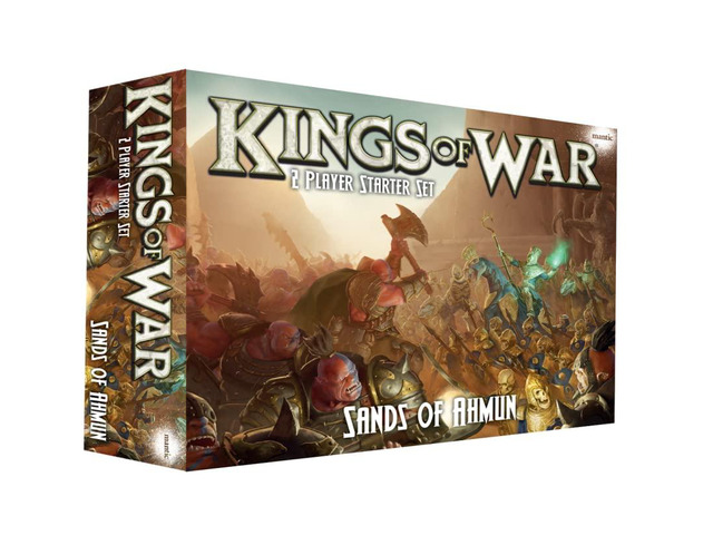 Kings of War: Sands of Ahmun - Two Player Starter Set Board Game by Mantic Games