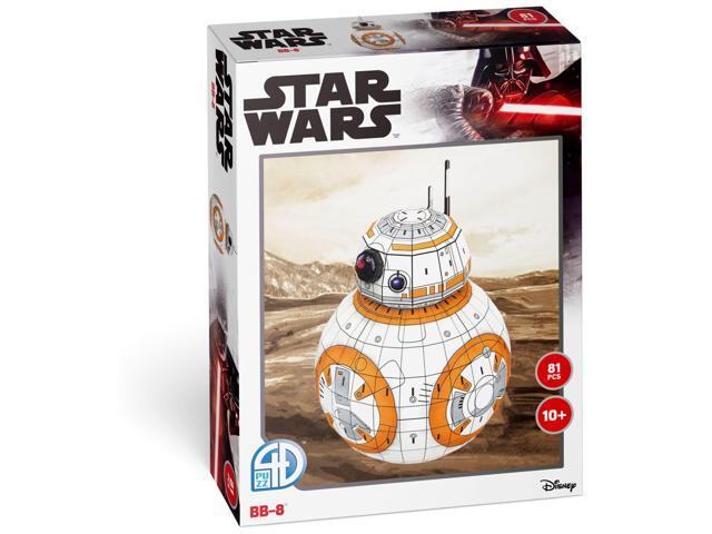 4D Cityscape Star Wars BB-8 Droid 3D Paper Model Kits Precision Core-Gate Technology Official Star Wars Licensed Product 3D Puzzle 81...