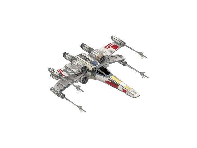 4D Cityscape Star Wars 3D Paper Model Kit T-65 X-Wing Starfighter Rebel Alliance 3D Puzzle Ages 14+ 160 Pieces