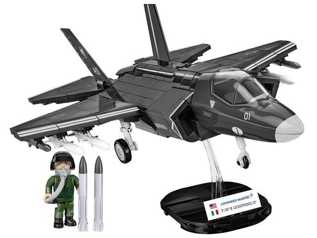 COBI Armed Forces F-35 B Lightning II Aircraft Model Fighter Bomber Plane Interlocking Building Block Set # 5895