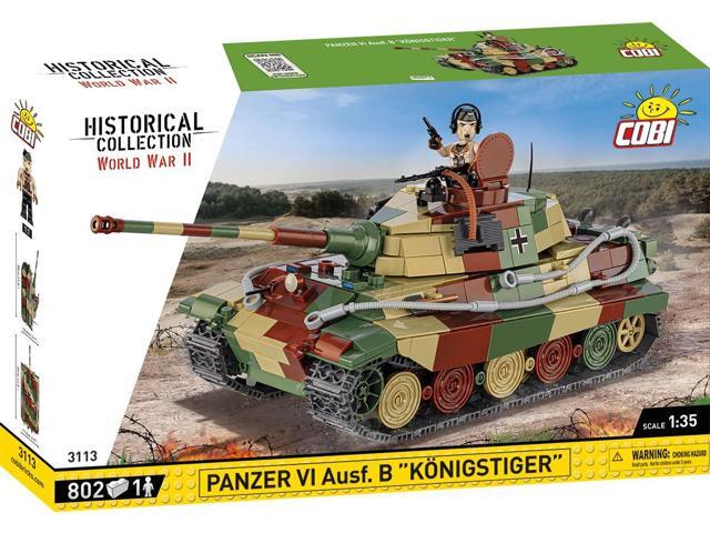COBI Historical Collection WWII Panzer VI Ausf. B KONIGSTIGER Tank Model # 3113
