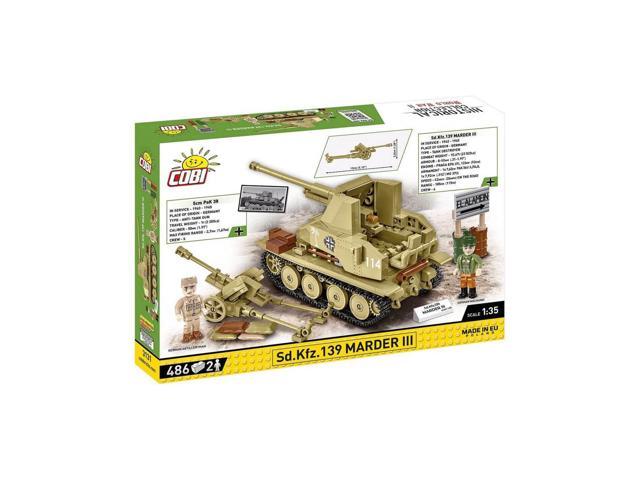 COBI Historical Collection WWII Sd. Kfz. 139 Marten III Artillery Model Interlocking Building Block Set # 3131