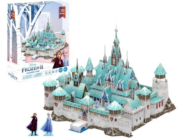 Frozen II: Arendelle Castle 3D Puzzle Family Puzzle Night Detailed Replica 270 Pieces Ages 8+ Assembly Time 4-6 Hours Made by 4D Cityscape