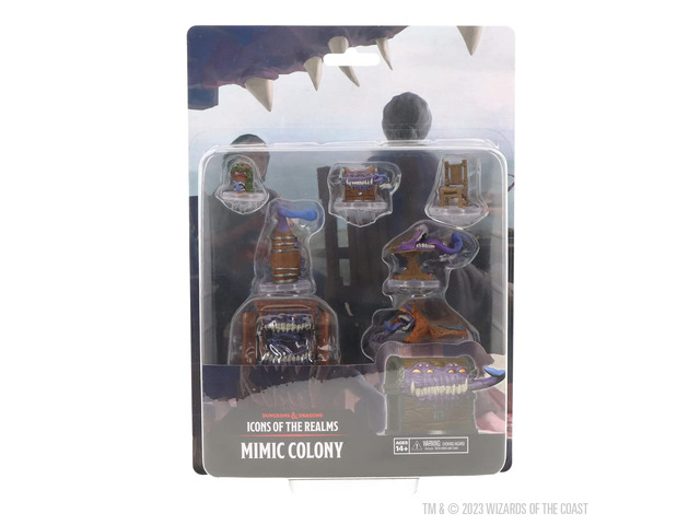 WizKids D & D Icons of The Realms: Mimic Colony Warband Fantasy Miniatures Serie