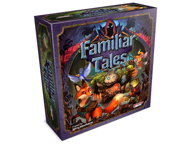 Familiar Tales Board Game - A Cooperative Deck-Building Fantasy Adventure! Strategy Game for Kids & Adults, Ages 8+, 1-4 Players, 45+ Minute...