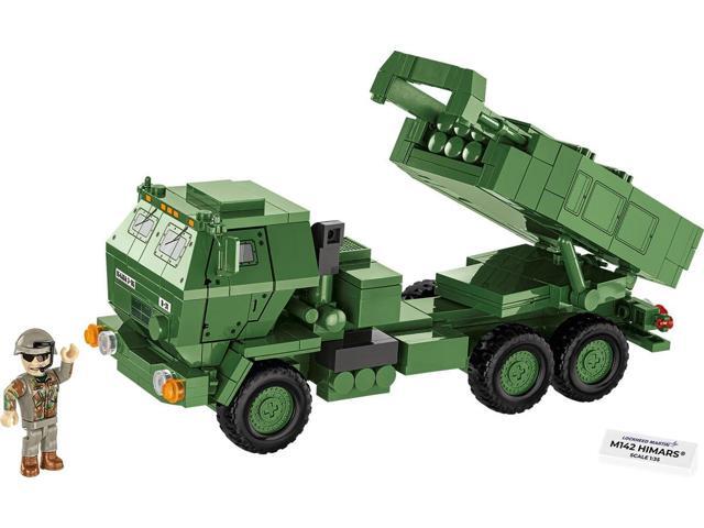 COBI Armed Forces M142 HIMARS Missile Rocket Launcher Artillery Building Block Model Set # 2626