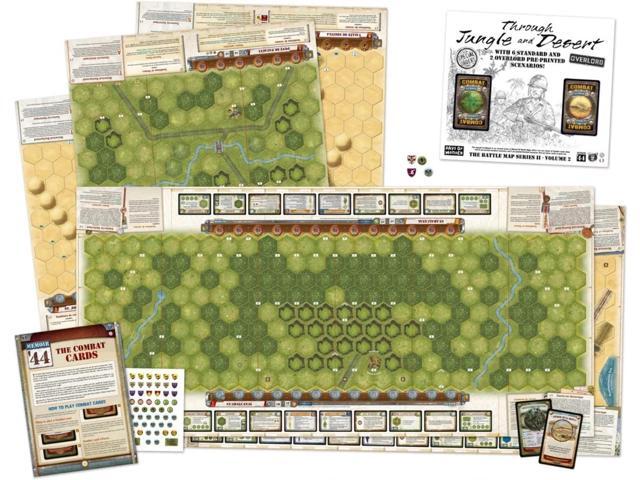 Memoir '44 Through Jungle and Desert Board Game EXPANSION - New Battles Await in Burma and North Africa! Strategy Game for Kids & Adults, Ages 8+,...