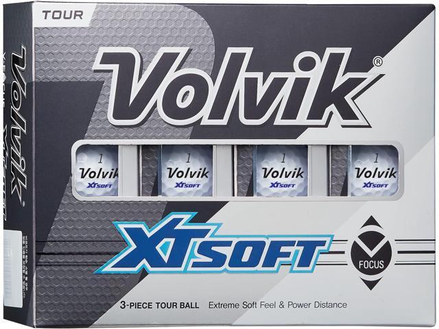 Volvik XT Soft Golf Balls Explosive Distance & Accurate Control 1 Dozen White