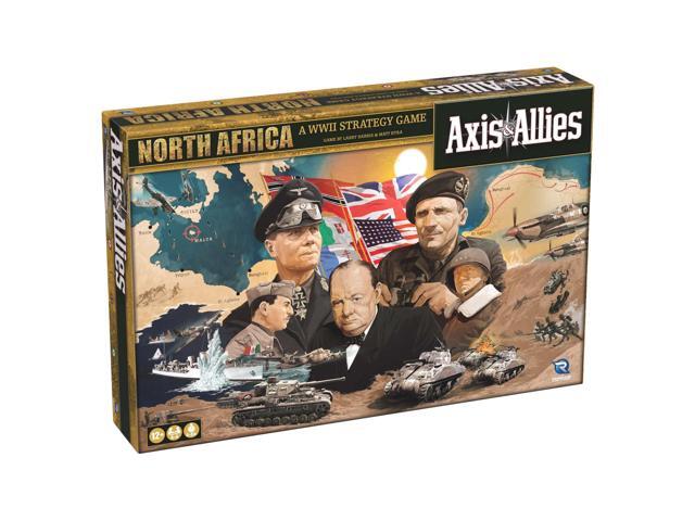 Axis & Allies: North Africa WWII Board Game By Renegade Game Studios - 2-4 Players - Ages 12+ 3 Hours Playing time - New World War II Setting for...