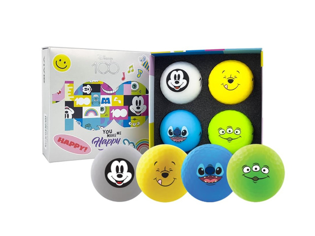 Volvik x Disney Pixar 100 Year Special Collector Golf Ball Gift Set 4-Ball Pack