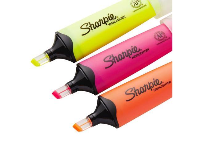 Sharpie Clear View Highlighters Chisel Tip Assorted 3/pk (1912767) 240797