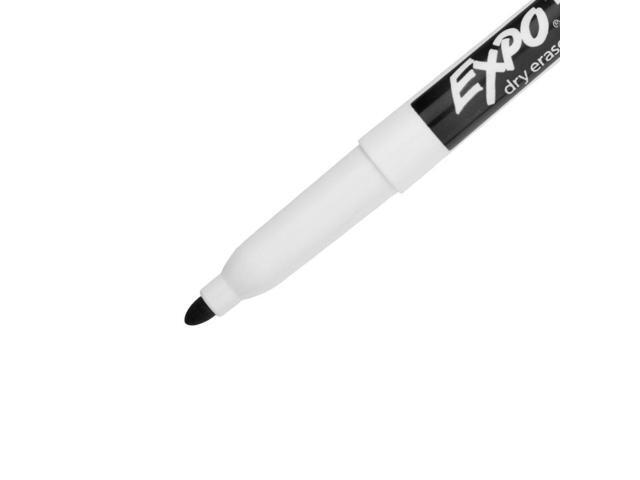 EXPO Low Odor Dry Erase Marker Fine Point Black 36/Box 1921062