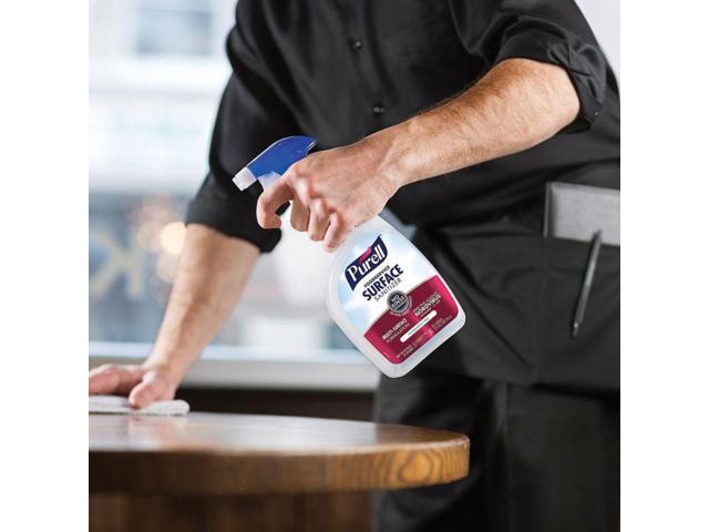 PURELL Foodservice Surface Sanitizer 1 Gallon - Kills Norovirus in 30 Seconds, Fragrance Free, RTU (Pack of 4)