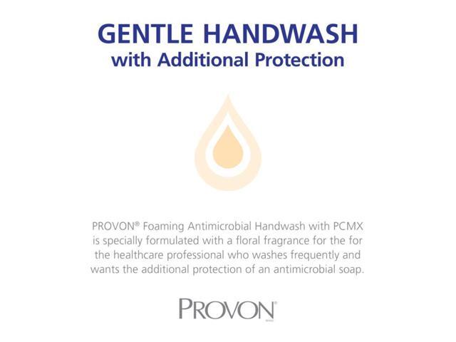 PROVON Foaming Antimicrobial Floral Scent Handwash Refill, 100.48 Oz, Blue