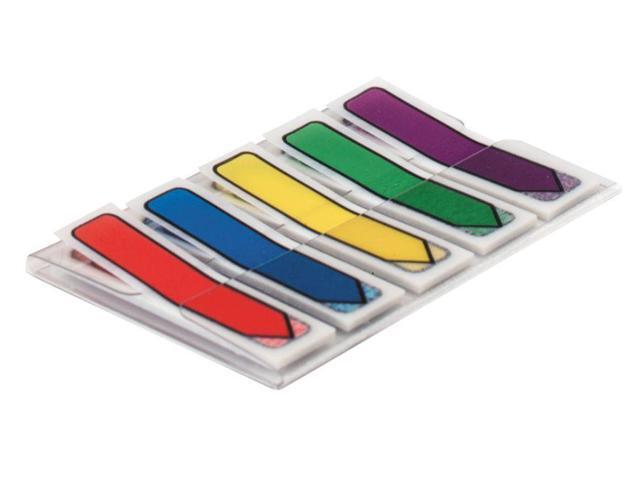 Post-it Arrow 1/2' Page Flags Blue/Green/Purple/Red/Yellow 20/Color 100/Pack