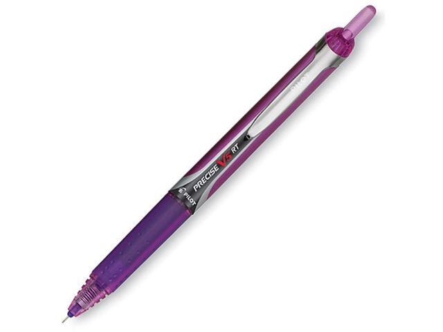 Pilot Precise V5RT Retractable Roller Ball Pen Purple Ink .5mm 26066
