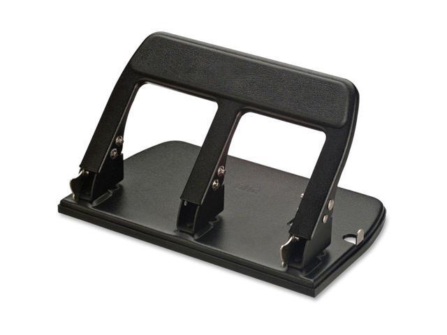 Officemate Heavy-Duty Punch 3HP 9/32' Holes 40 Sht Cap. Metal Black 90089
