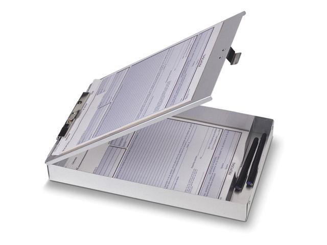 Officemate Storage Clipboard 1-1/2' Deep Steel Clip 9'x13' AM 83200