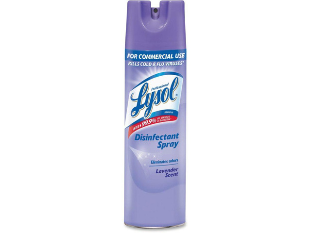 Professional LYSOL Brand Disinfectant Spray Lavender 19 oz Aerosol 89097EA
