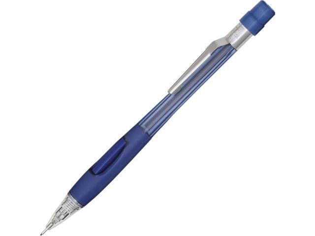 Pentel Quicker Clicker Mechanical Pencil 0.7 mm Transparent Blue Barrel PD347TC