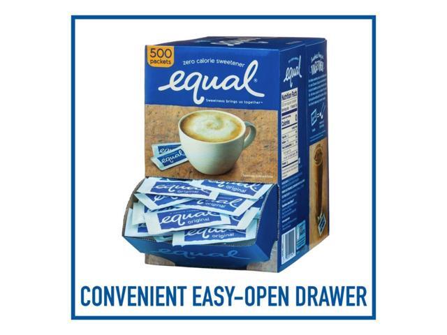 Equal MRINUT20015448 Sugar Substitute Packets - 1 Box (500 Packets)