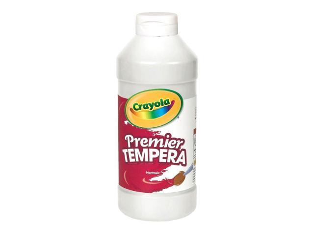 Crayola. 541216053 Premier Tempera Paint, White, 16 oz