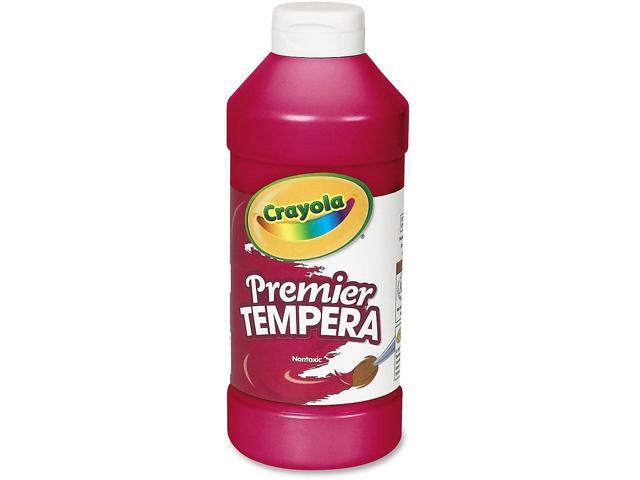 Crayola. 541216038 Premier Tempera Paint, Red, 16 oz