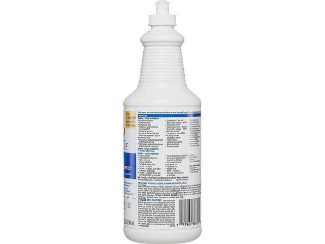 Clorox Bleach Germicidal Cleaner, 32 oz Pull-Top Bottle, 6/Carton CLO68832CT