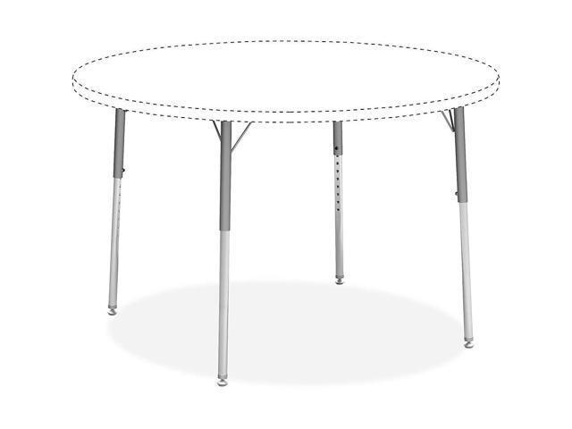 Lorell LLR99926 Classroom Activity Table with Standard Height Adjustable Leg Kit