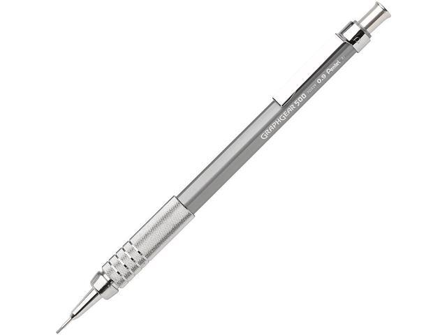 Pentel Graphgear 500 Pencils Refillable .9mm Gray PG529N
