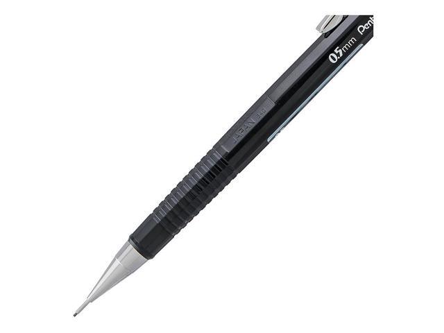 Pentel Pencil,Mech,.5mm,Bk P205A